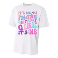 Its Me Hi IM The Birthday Girl ItS Me Taylor Birthday Girl Performance Sprint T-Shirt