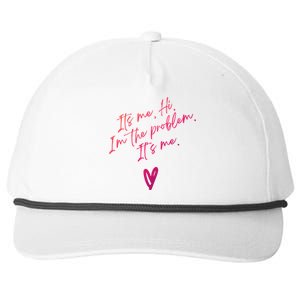 Its Me Hi Im The Problem With Heart Trendy Clothing Gift Snapback Five-Panel Rope Hat