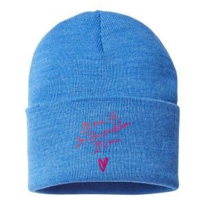 Its Me Hi Im The Problem With Heart Trendy Clothing Gift Sustainable Knit Beanie