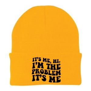 It's Me Hi I'm The Problem It's Me Funny Saying Knit Cap Winter Beanie