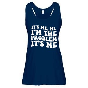 It's Me Hi I'm The Problem It's Me Funny Saying Ladies Essential Flowy Tank