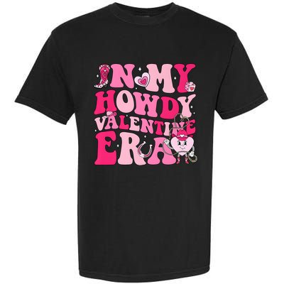 In My Howdy Valentine Era Matching Couple Lover Garment-Dyed Heavyweight T-Shirt