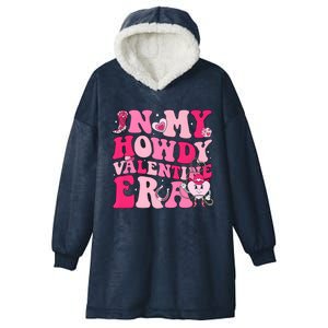 In My Howdy Valentine Era Matching Couple Lover Hooded Wearable Blanket