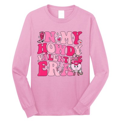 In My Howdy Valentine Era Matching Couple Lover Long Sleeve Shirt