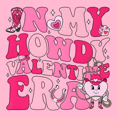 In My Howdy Valentine Era Matching Couple Lover T-Shirt