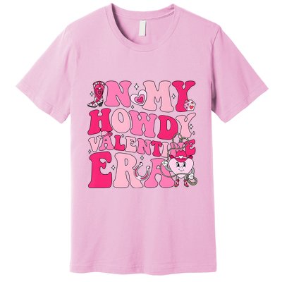 In My Howdy Valentine Era Matching Couple Lover Premium T-Shirt