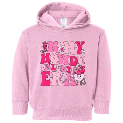 In My Howdy Valentine Era Matching Couple Lover Toddler Hoodie