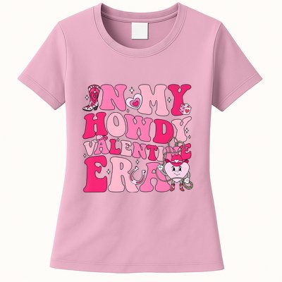 In My Howdy Valentine Era Matching Couple Lover Womens T-Shirt