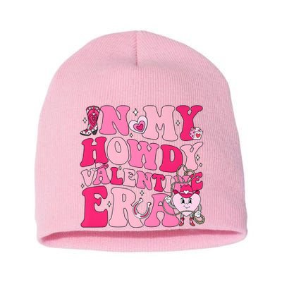 In My Howdy Valentine Era Matching Couple Lover Short Acrylic Beanie
