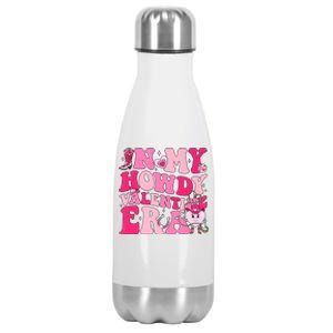 In My Howdy Valentine Era Matching Couple Lover Stainless Steel Insulated Water Bottle