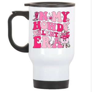 In My Howdy Valentine Era Matching Couple Lover Stainless Steel Travel Mug