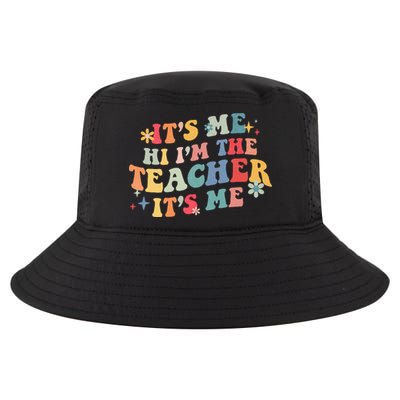 It’s Me Hi I’m The Teacher It’s Me Funny Teacher Quote Cool Comfort Performance Bucket Hat