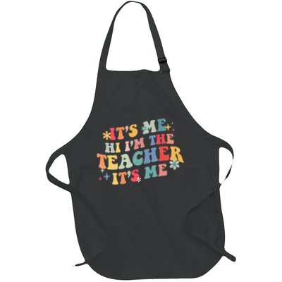 It’s Me Hi I’m The Teacher It’s Me Funny Teacher Quote Apron
