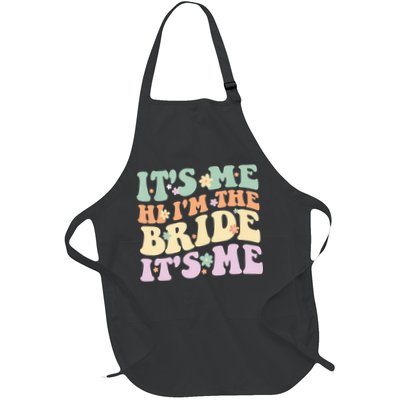 It's Me Hi I'm The Bride It's Me Funny Quotes Bride Apron