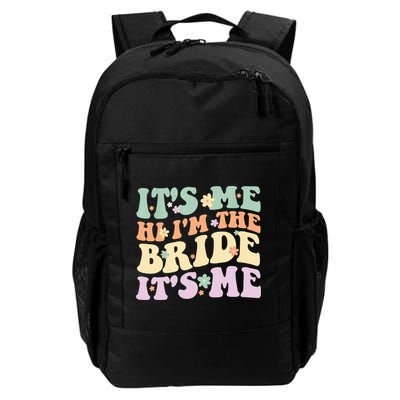 It's Me Hi I'm The Bride It's Me Funny Quotes Bride Backpack