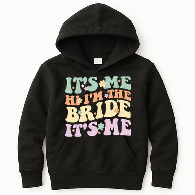 It's Me Hi I'm The Bride It's Me Funny Quotes Bride Kids Hoodie