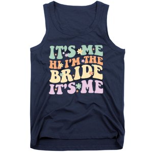 It's Me Hi I'm The Bride It's Me Funny Quotes Bride Tank Top