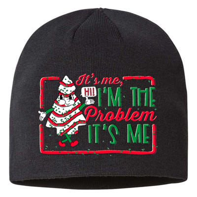 It's Me Hi I'm The Problem It's Me Christmas Tree Cake  Sustainable Beanie