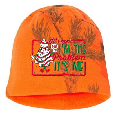 It's Me Hi I'm The Problem It's Me Christmas Tree Cake  Kati - Camo Knit Beanie