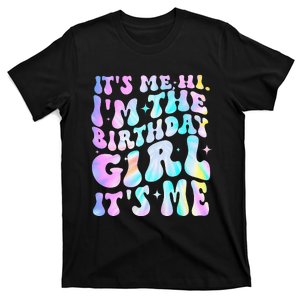 ItS Me Hi IM Birthday Girl ItS Me Groovy T-Shirt