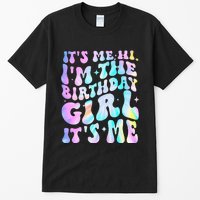 ItS Me Hi IM Birthday Girl ItS Me Groovy Tall T-Shirt