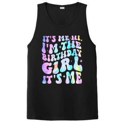 ItS Me Hi IM Birthday Girl ItS Me Groovy PosiCharge Competitor Tank