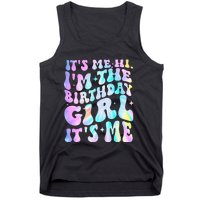 ItS Me Hi IM Birthday Girl ItS Me Groovy Tank Top