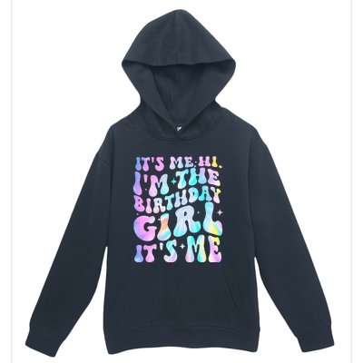 ItS Me Hi IM Birthday Girl ItS Me Groovy Urban Pullover Hoodie