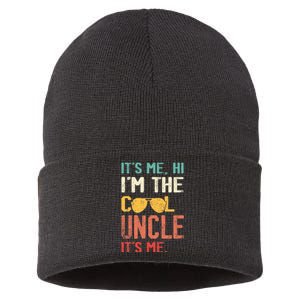 Its Me Hi Im The Uncle Its Me Sustainable Knit Beanie