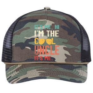 Its Me Hi Im The Uncle Its Me Retro Rope Trucker Hat Cap