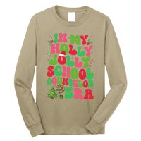 In My Holly Xmas Jolly School Counselor Era Christmas Team Long Sleeve Shirt