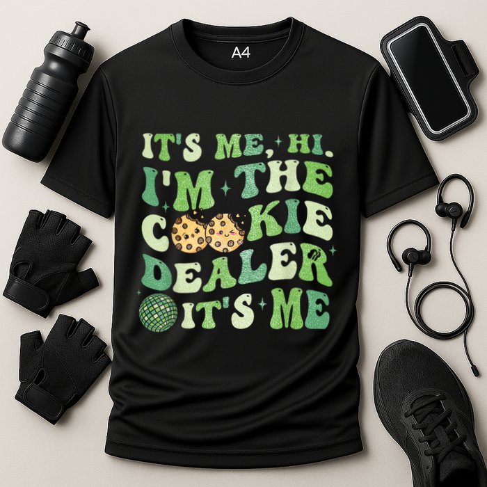 Its Me Hi Im The Cookie Dealer Scout Troop Scouting Cooling Performance Crew T-Shirt