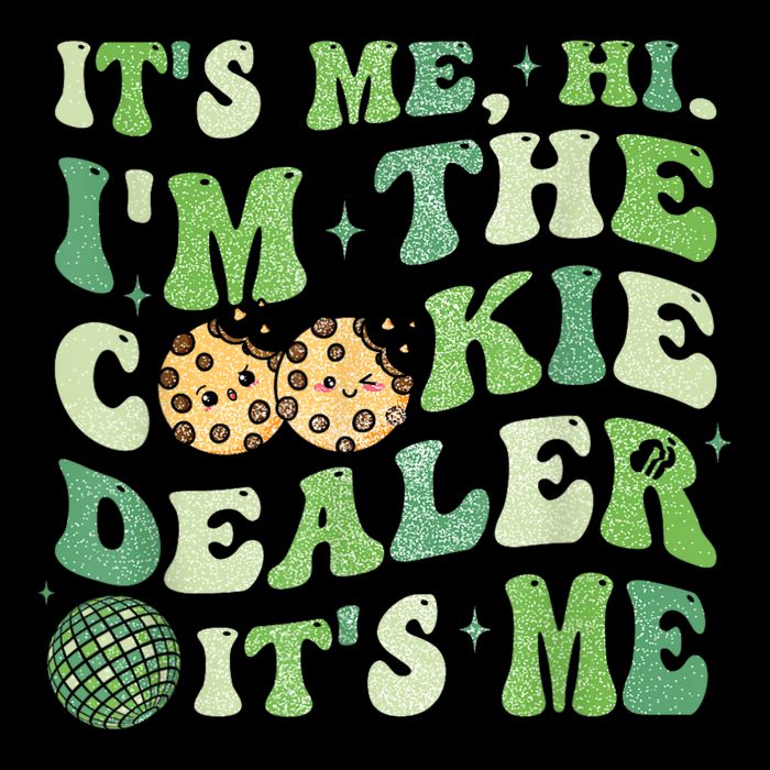 Its Me Hi Im The Cookie Dealer Scout Troop Scouting Cooling Performance Crew T-Shirt