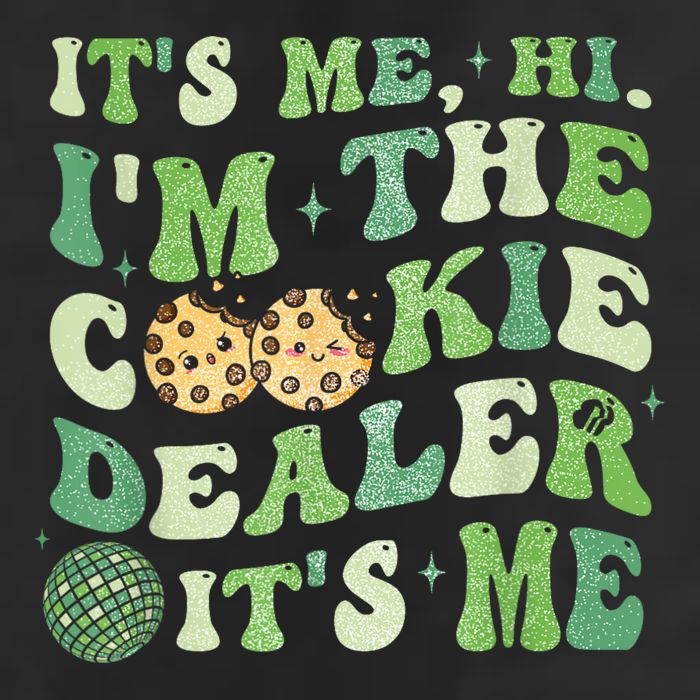 Its Me Hi Im The Cookie Dealer Scout Troop Scouting Adult Drive Performance Visor