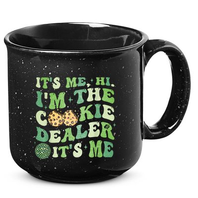 Its Me Hi Im The Cookie Dealer Scout Troop Scouting 15oz Campfire Ceramic Mug