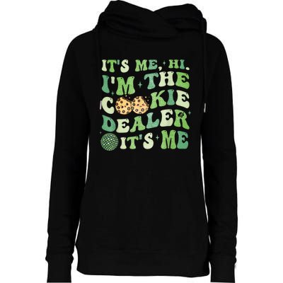 Its Me Hi Im The Cookie Dealer Scout Troop Scouting Womens Funnel Neck Pullover Hood