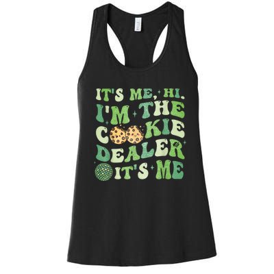 Its Me Hi Im The Cookie Dealer Scout Troop Scouting Women's Racerback Tank