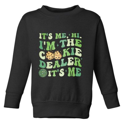 Its Me Hi Im The Cookie Dealer Scout Troop Scouting Toddler Sweatshirt