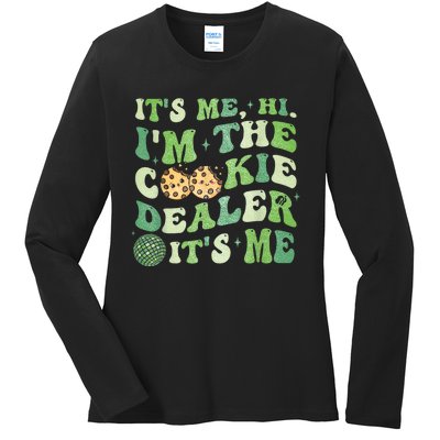 Its Me Hi Im The Cookie Dealer Scout Troop Scouting Ladies Long Sleeve Shirt