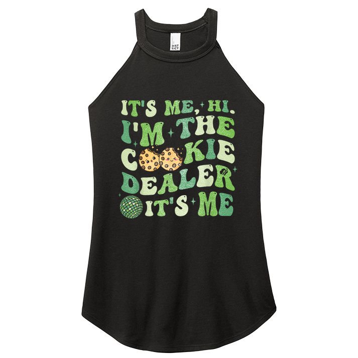 Its Me Hi Im The Cookie Dealer Scout Troop Scouting Women's Perfect Tri Rocker Tank