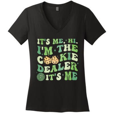 Its Me Hi Im The Cookie Dealer Scout Troop Scouting Women's V-Neck T-Shirt