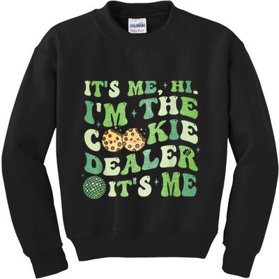 Its Me Hi Im The Cookie Dealer Scout Troop Scouting Kids Sweatshirt