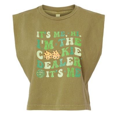 Its Me Hi Im The Cookie Dealer Scout Troop Scouting Garment-Dyed Women's Muscle Tee