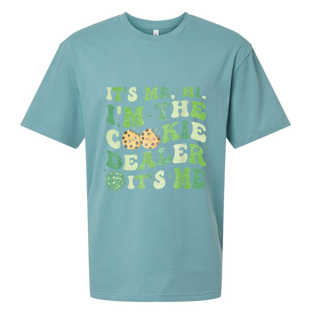 Its Me Hi Im The Cookie Dealer Scout Troop Scouting Sueded Cloud Jersey T-Shirt