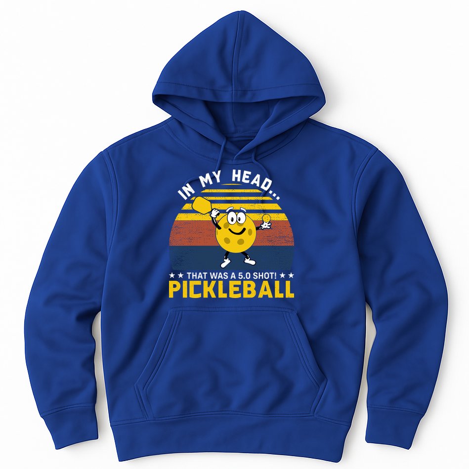 In My Head Funny Pickleball Hoodie