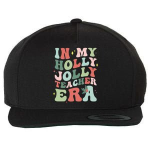 In My Holly Xmas Jolly Teacher Era Christmas  Wool Snapback Cap