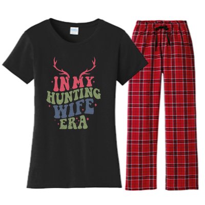 In My Hunting Wife Era Women's Flannel Pajama Set