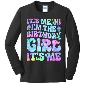 Its Me Hi Im The Birthday Girl Its Me Kids Long Sleeve Shirt