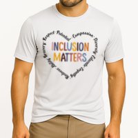 Inclusion Matters Heart Positive Diversity Kindness Matter Performance Shirt