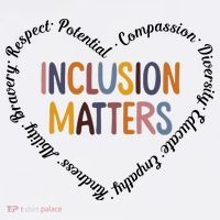 Inclusion Matters Heart Positive Diversity Kindness Matter Magnet
